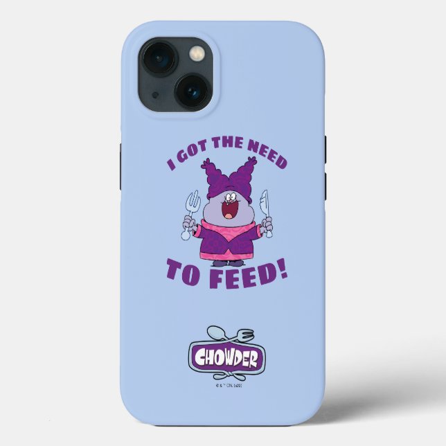 Chowder With Fork and Knife Case-Mate iPhone Case (Back)
