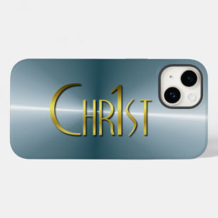 Chr1st - Dark Brushed Metal Case-Mate iPhone 14 Case