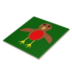 Chridtmas Robin Tile