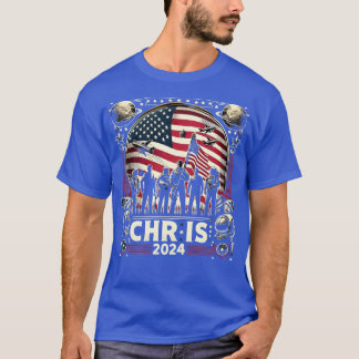 Chris 2024 Chris Personalised First Name For Men T-Shirt