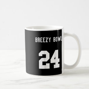 Chris Breezy 24 On Back  Coffee Mug