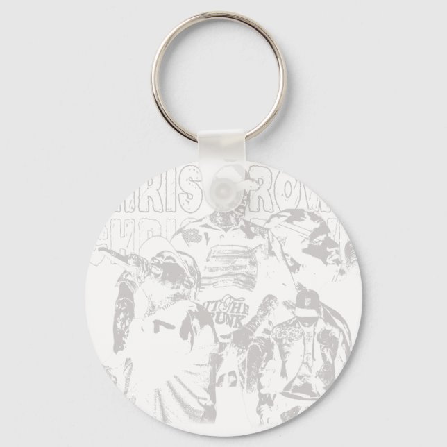 Chris Brown Bootleg B& Key Ring (Front)