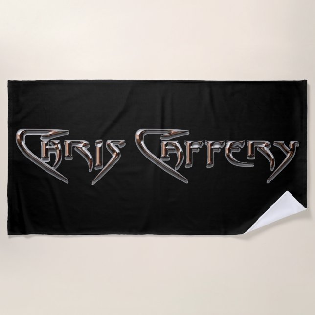 Chris Caffery Beach Towel (Front)