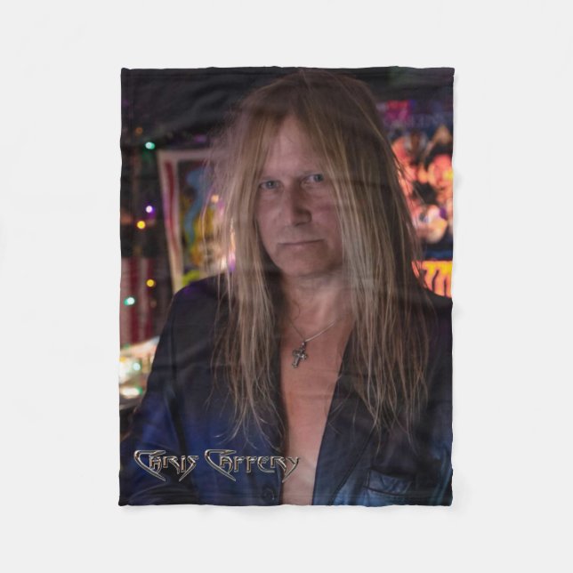 Chris Caffery SDS Pinball Fleece Blanket (Front)