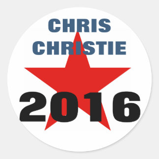 Chris Christie 2016 Stickers