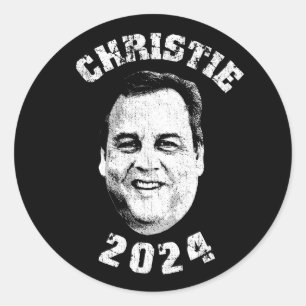 Chris Christie 2024 Classic Round Sticker