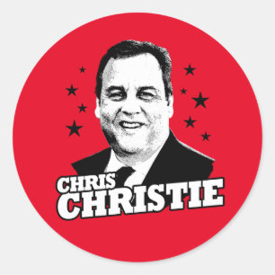 Chris Christie Classic Round Sticker