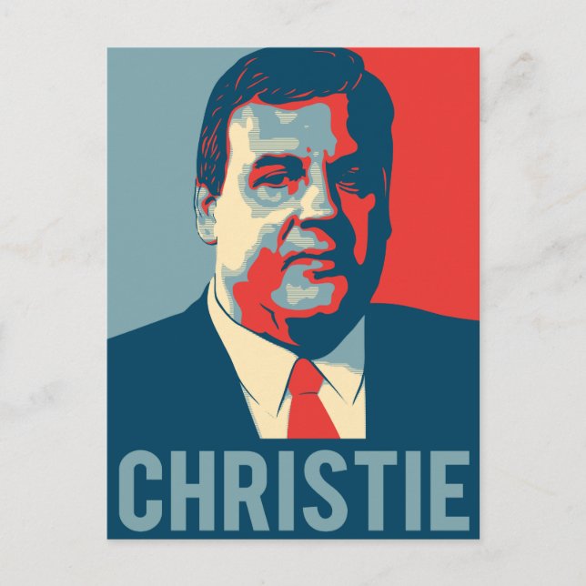 Chris Christie Hope Postcard (Front)