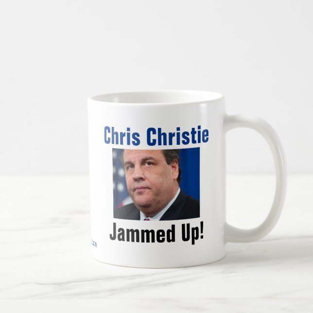 Chris Christie - Jammed Up! Coffee Mug (Right)