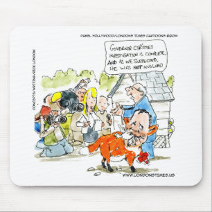 Chris Christie Like A Fox Funny Mouse Pad