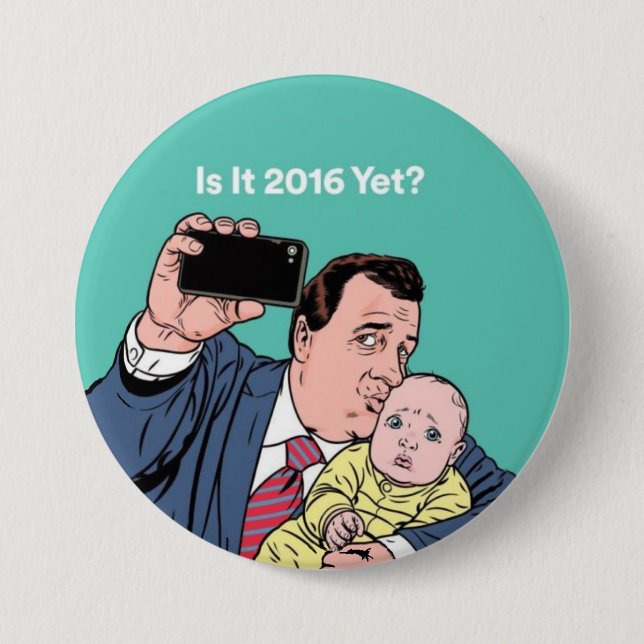 Chris Christie Selfie 7.5 Cm Round Badge (Front)