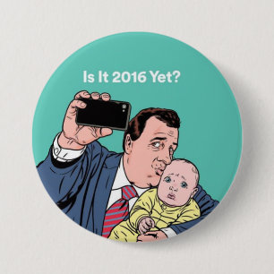 Chris Christie Selfie 7.5 Cm Round Badge