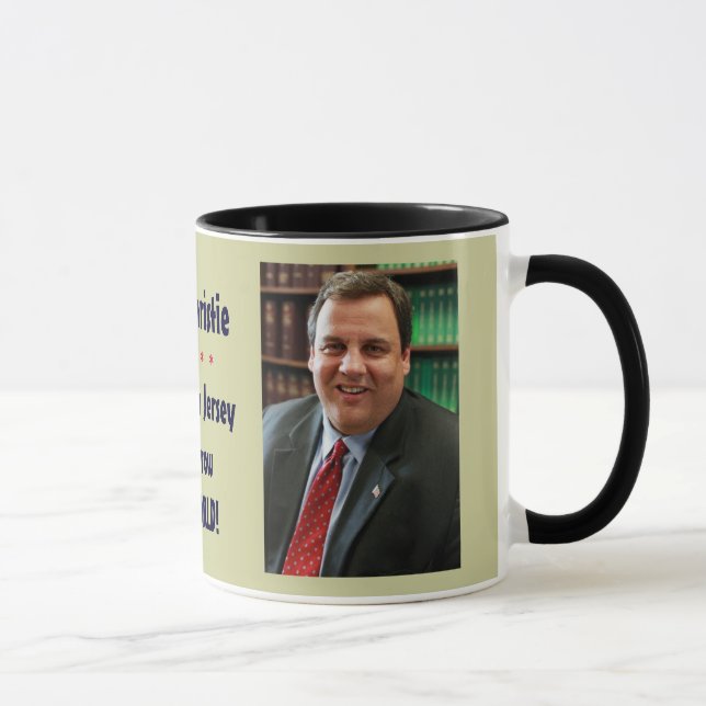 Chris Christie Today New Jersey Mug (Right)