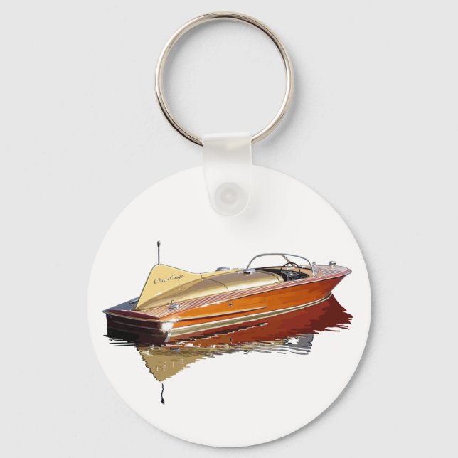 Chris Craft Cobra Key Ring (Front)