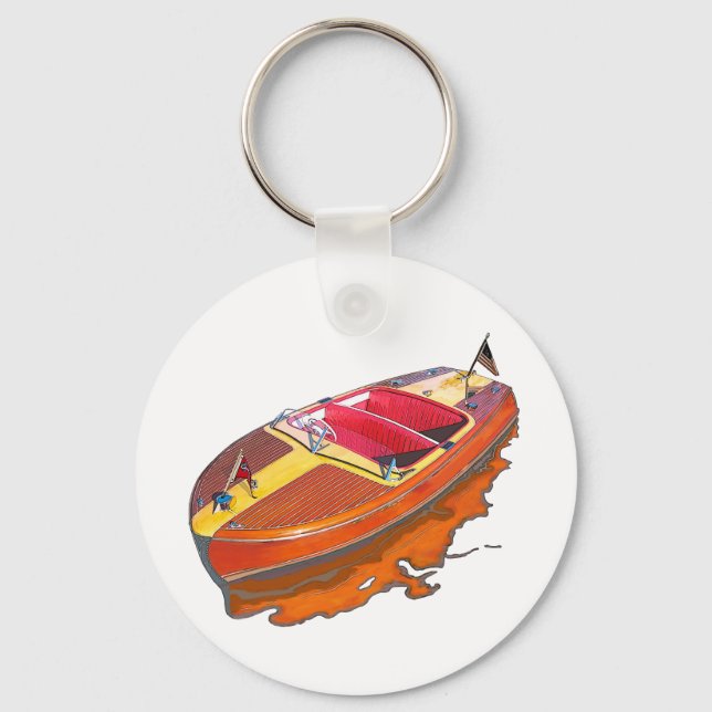 Chris Craft Riviera Key Ring (Front)