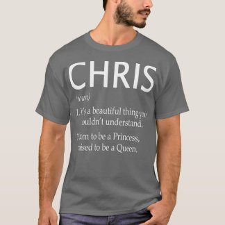 Chris Name Gift 90 T-Shirt