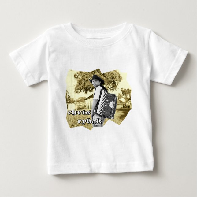 Chris Rybak - Kloesel Logo - Sephia Baby T-Shirt (Front)