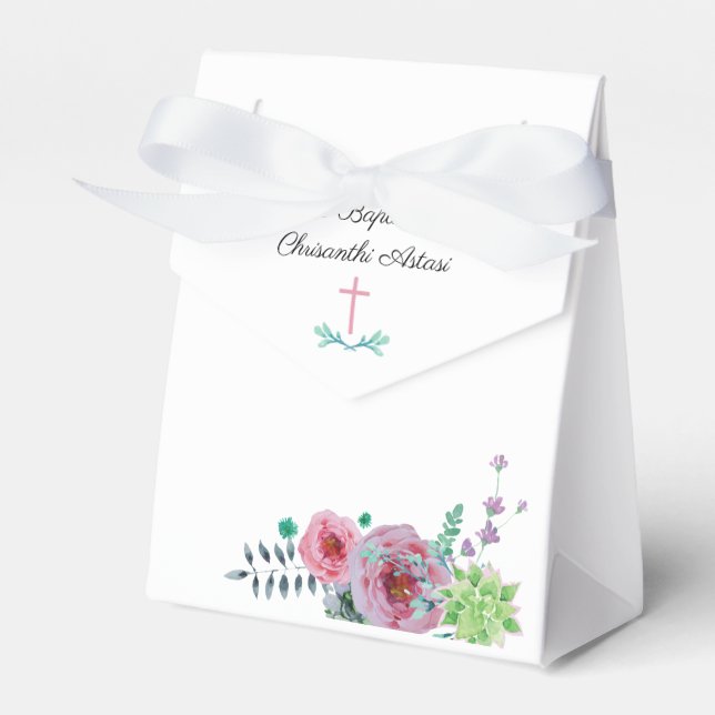 Chrisanthi Favour Box (Front Side)