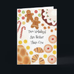 Chrismakkuh Christmas Hanukkah Funny Cute Thank You Card<br><div class="desc">Cover illustration by Cindy Bendel</div>