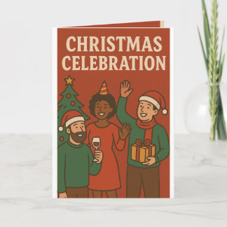 CHRISMAS CELEBRATION  INVITATION CARD