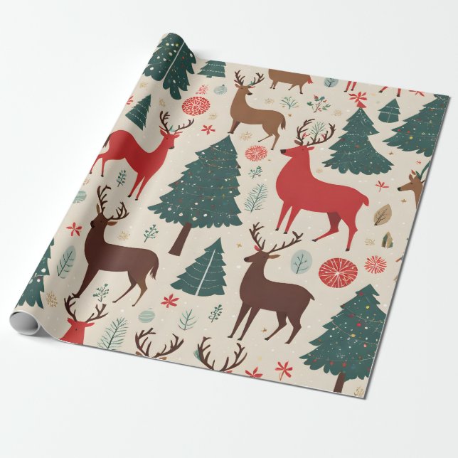 chrismas decoration Wrapping Paper (Unrolled)