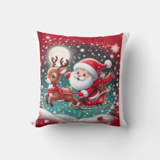 chrismas design pillows & poufs