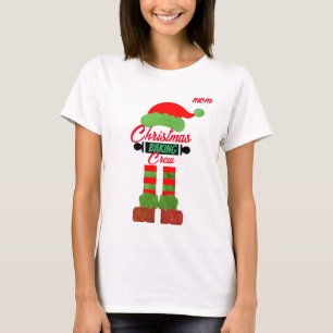 Chrismas Gift For Mum, Funny Christmas Baking Crew T-Shirt