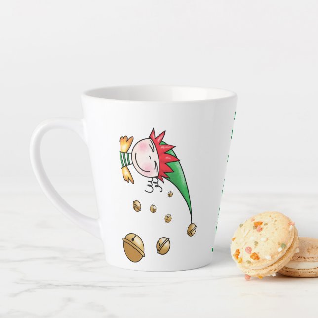 Chrismas Mug Christmas coffee cup comic (In Situ)