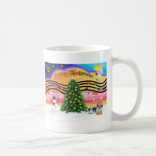 Chrismas Music 2 - Shih Tzu (two) Coffee Mug
