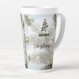 chrismast style latte mug
