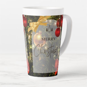 chrismast style  latte mug