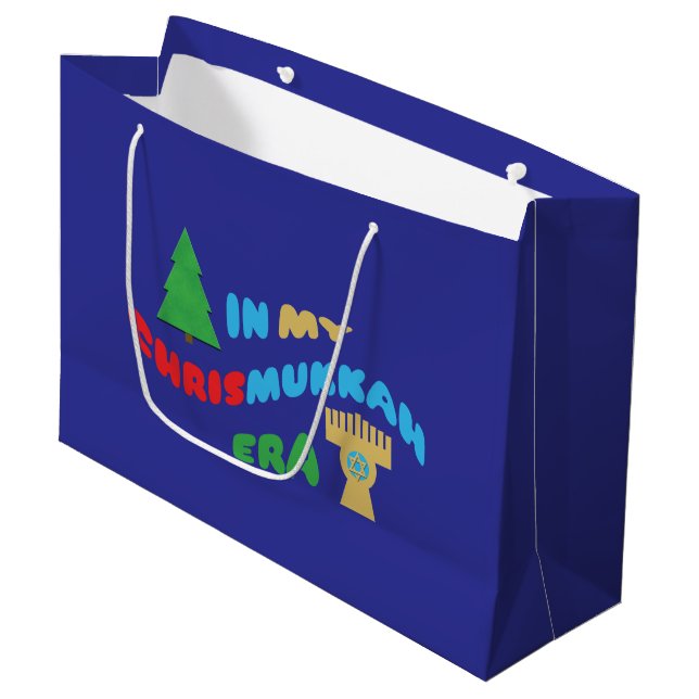 Chrismukkah Gift Bags (Front Angled)
