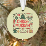 Chrismukkah Hanukkah Christmas Jewish Religious  Ornament<br><div class="desc">Chrismukkah Hanukkah Christmas Jewish Religious</div>