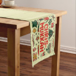Chrismukkah Hanukkah Christmas Jewish Religious  Short Table Runner<br><div class="desc">Chrismukkah Hanukkah Christmas Jewish Religious</div>