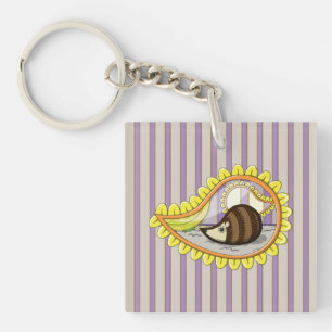 Chrissy the Hedgehog Acrylic Keychain