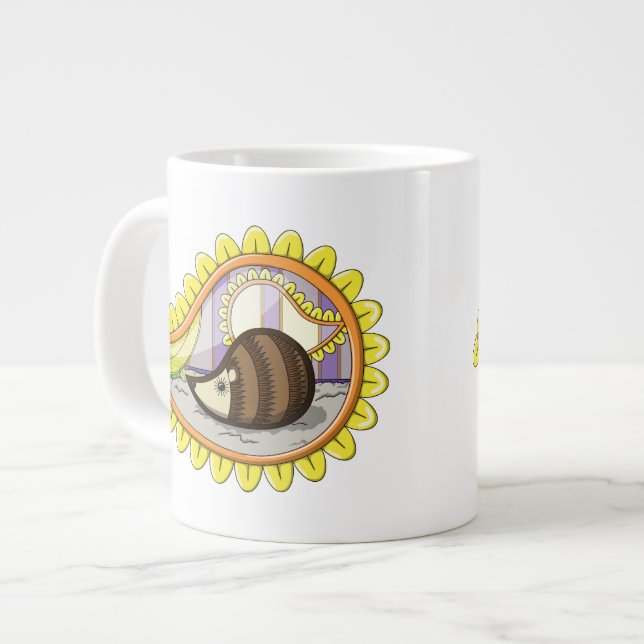Chrissy the Hedgehog Speciality Mug (Front Left)