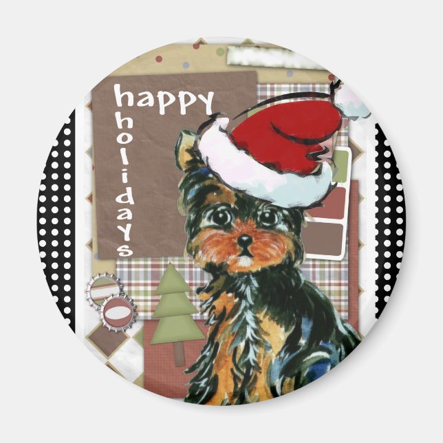 CHRISSY YORKIE POO MAGNET (Front)