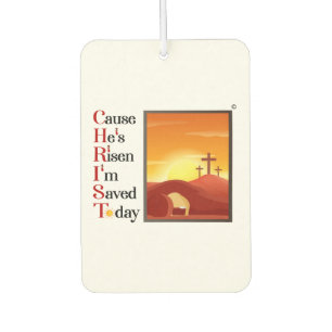 Christ Acronym Air Fresher Car Air Freshener