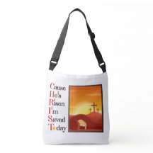 Christ Acronym All Over Tote Body Bag