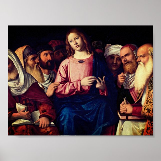 Christ Among the Doctors (1504) Poster (Front)