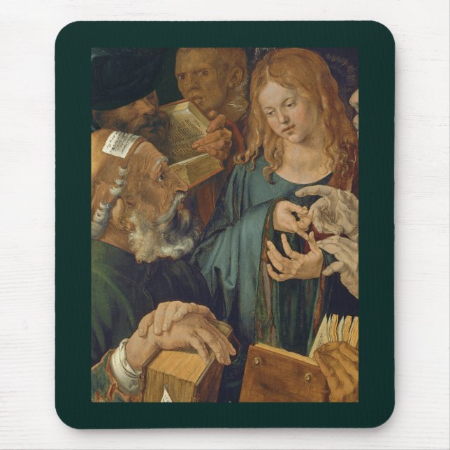 Christ Among the Doctors c1506 Mouse Pad (Front)