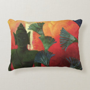 Christ and Buddha, c.1890-1892 Decorative Cushion