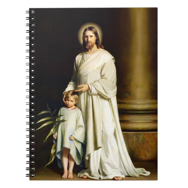 Christ and Child. Fine Art Gift Notebook (Front)