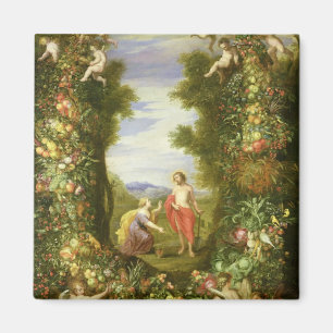 Christ and Mary Magdalene Magnet