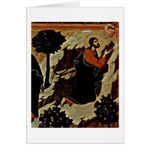 Christ And Praying Angel With Chalice By Duccio