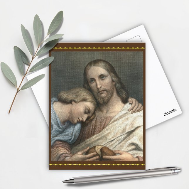 Christ and St. John  Postcard (Creator Uploaded)