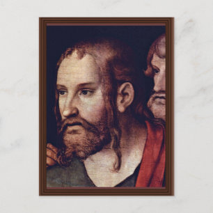 Christ And The Adulteress  By Cranach D. J. Lucas Postcard