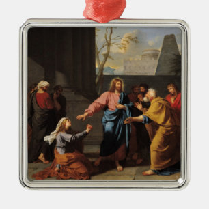 Christ and the Canaanite Woman, 1783-84 Metal Ornament