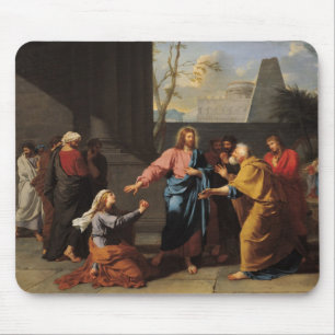 Christ and the Canaanite Woman, 1783-84 Mouse Pad
