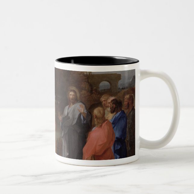 Christ and the Centurion Two-Tone Coffee Mug (Right)